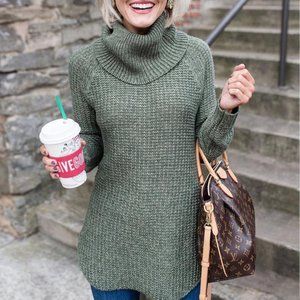 A New Day | NWOT Cowl Neck Tunic Sweater